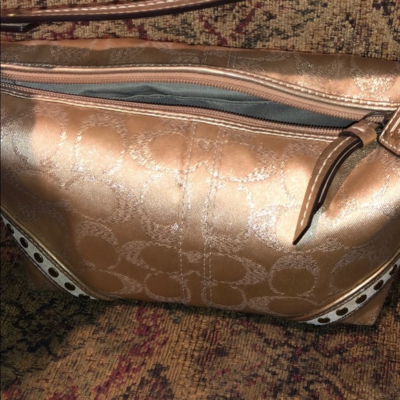 Coach Gold Mini Purse! - Picture 2 of 6